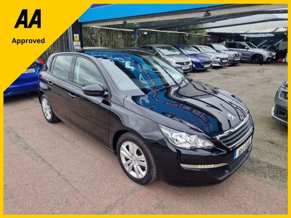 Peugeot 308 Hatchback, Diesel, 2016, Black