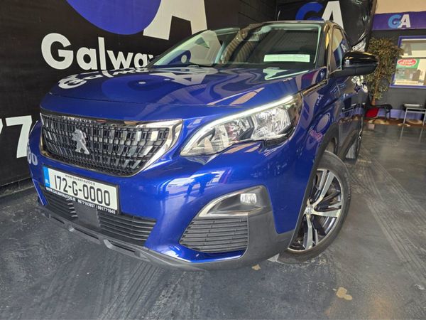 Peugeot 3008 SUV, Petrol, 2017, Blue