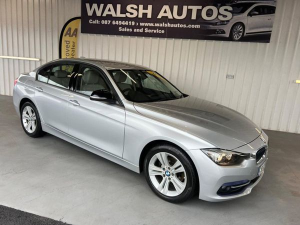 BMW 3-Series Saloon, Diesel, 2016, Silver