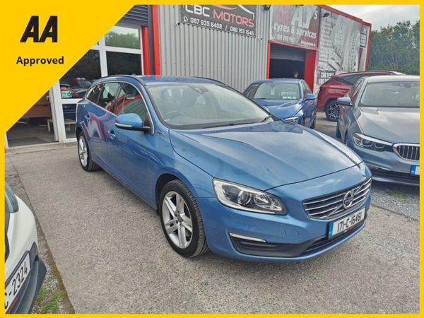 Volvo V60 Estate, 2017, Blue