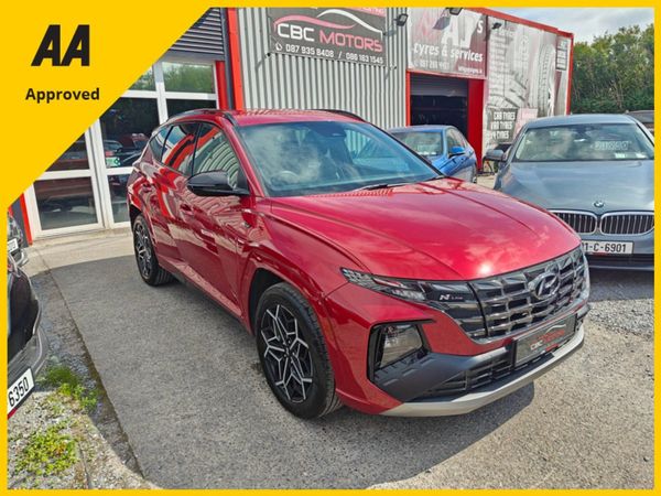 Hyundai Tucson SUV, Petrol Plug-in Hybrid, 2022, Red