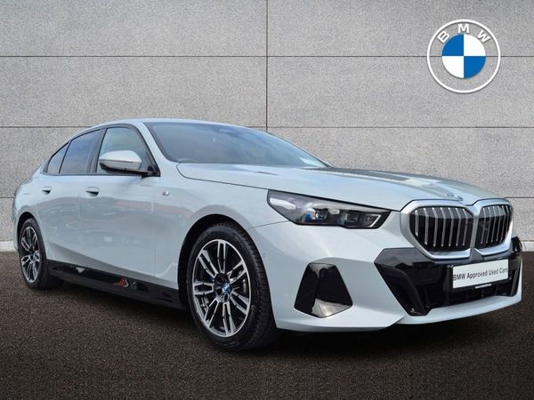 BMW 5-Series Saloon, Petrol Plug-in Hybrid, 2024, Grey