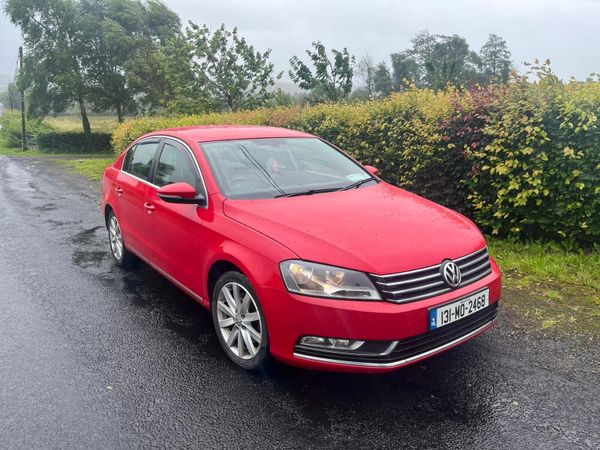 Volkswagen Passat Saloon, Diesel, 2013, Red