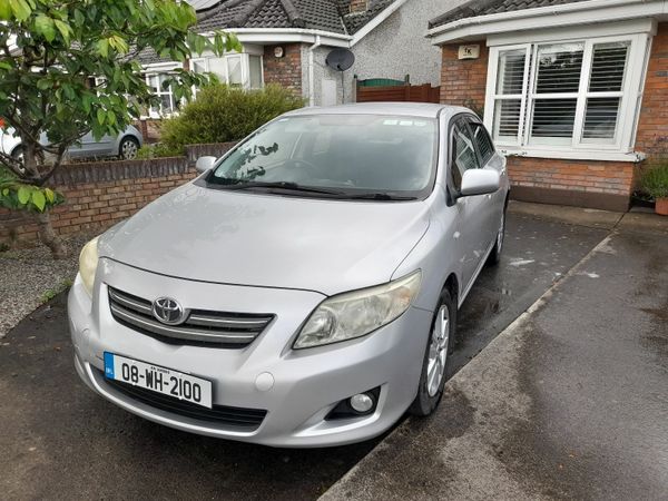 Toyota Corolla Saloon, Petrol, 2008, Silver