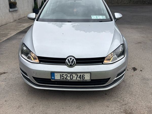 Volkswagen Golf Estate, Diesel, 2015, Silver