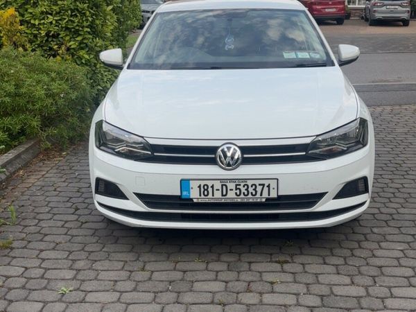 Volkswagen Polo Hatchback, Petrol, 2018, White