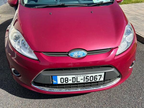 Ford Fiesta Hatchback, Petrol, 2008, Red