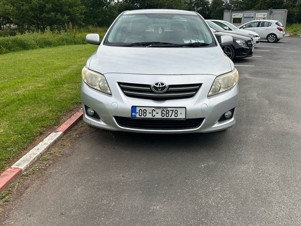 Toyota Corolla Saloon, Petrol, 2008, Silver