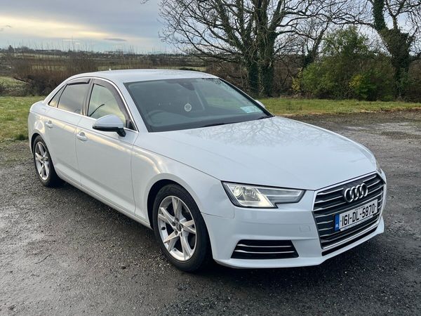 Audi A4 Saloon, Diesel, 2016, White