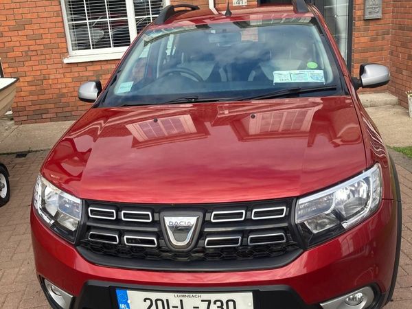 Dacia Sandero Stepway Hatchback, Petrol, 2020, Red