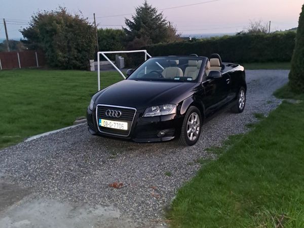 Audi A3 Convertible, Diesel, 2008, Black