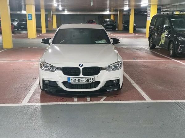BMW 3-Series Saloon, Petrol Plug-in Hybrid, 2018, White