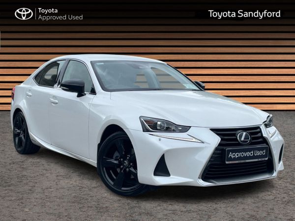 Lexus IS Saloon, Petrol Hybrid, 2018, White