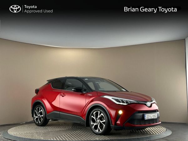 Toyota C-HR SUV, Petrol Hybrid, 2022, Red