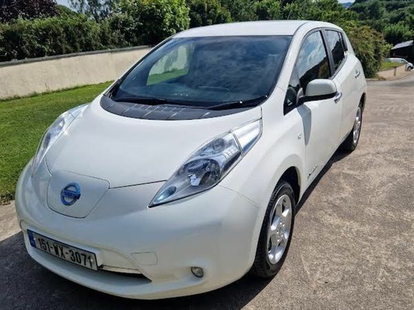 Nissan Leaf Hatchback, Electric, 2015, White