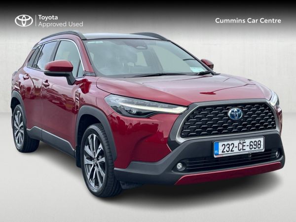 Toyota Corolla Cross Hatchback, Petrol Hybrid, 2023, Red