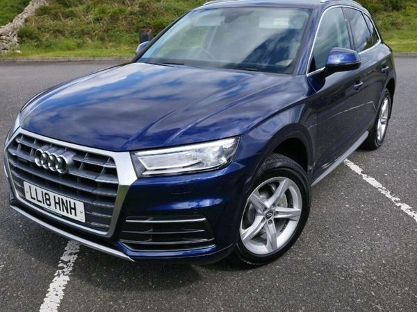 Audi Q5 SUV, Diesel, 2018, Blue