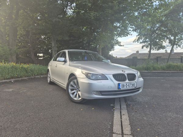 BMW 5-Series Saloon, Diesel, 2008, Silver