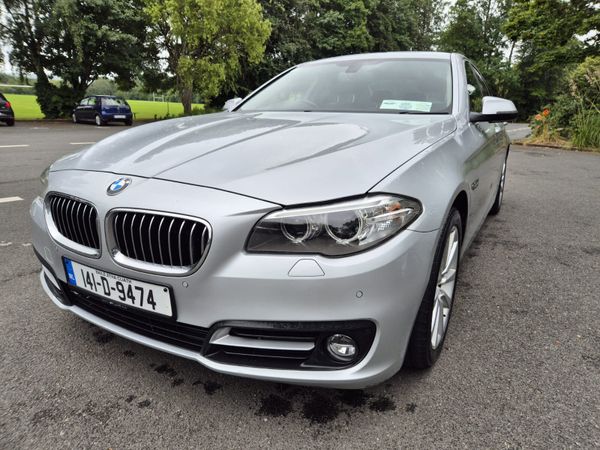 BMW 5-Series Saloon, Diesel, 2014, Silver