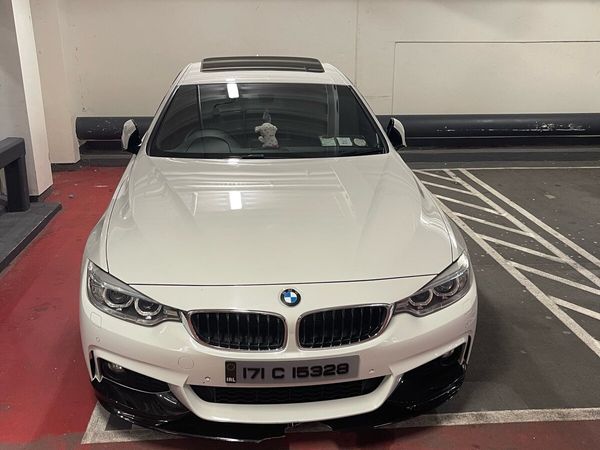 BMW 4-Series Coupe, Diesel, 2017, White