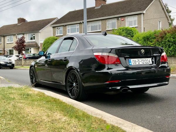 BMW 5-Series Saloon, Diesel, 2008, Black