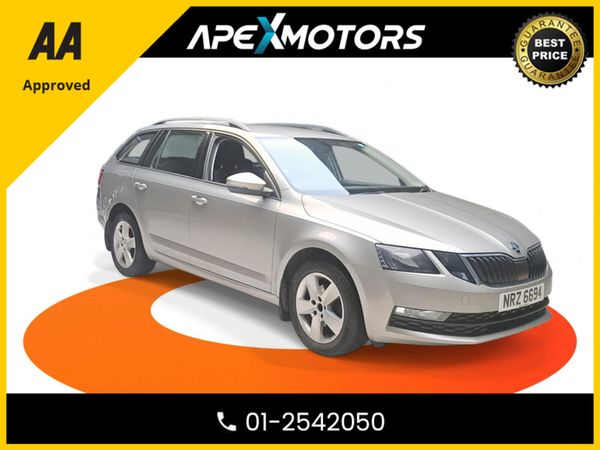 Skoda Octavia Estate, Diesel, 2018, Beige