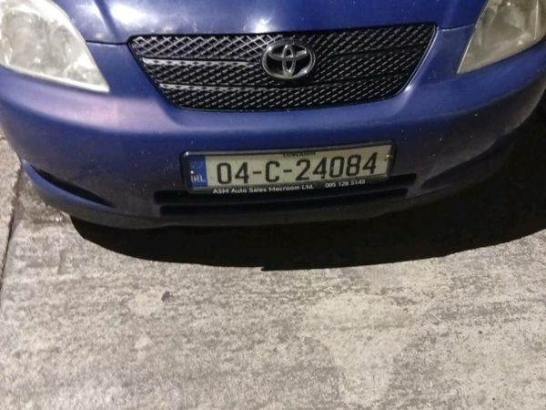 Toyota Corolla Hatchback, Petrol, 2004, Blue
