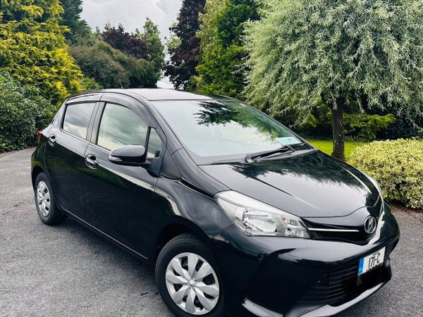 Toyota Vitz Hatchback, Petrol, 2017, Black
