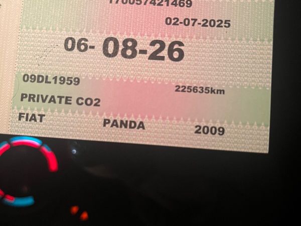 Fiat Panda Hatchback, Petrol, 2009, Grey
