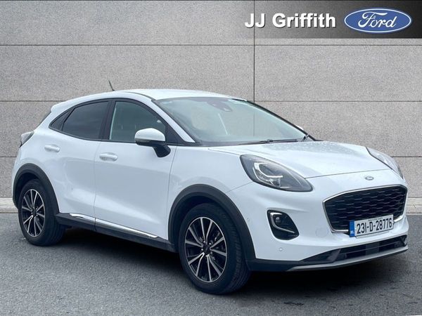 Ford Puma MPV, Petrol Hybrid, 2023, White