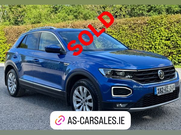 Volkswagen T-Roc SUV, Diesel, 2018, Blue