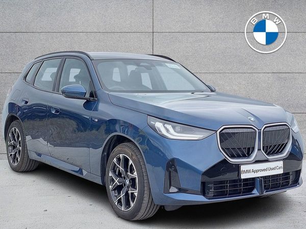 BMW X3 SUV, Petrol Plug-in Hybrid, 2025, Blue