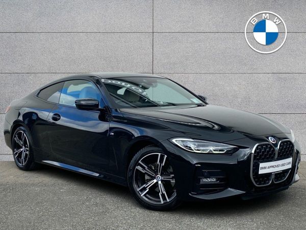 BMW 4-Series Coupe, Petrol, 2024, Black
