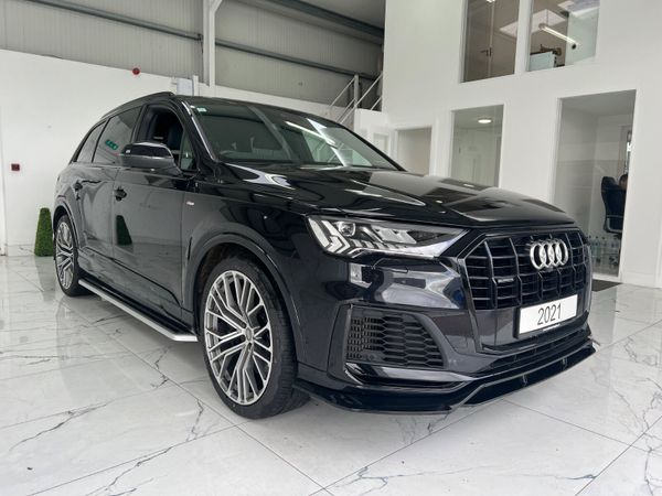 Audi Q7 SUV, Petrol Hybrid, 2021, Black