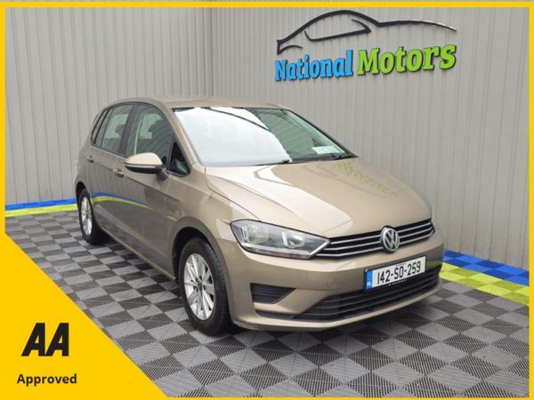 Volkswagen Golf Estate, Diesel, 2014, Gold