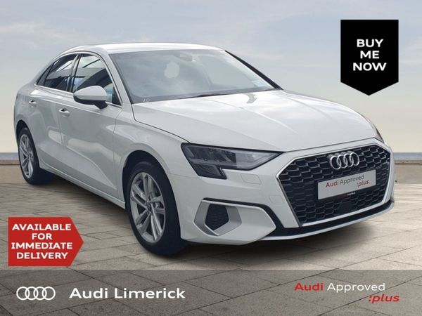 Audi A3 Saloon, Petrol, 2023, White