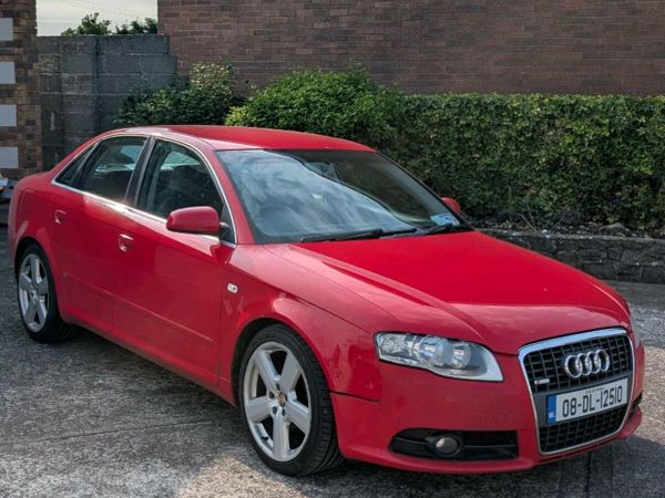 Audi A4 Saloon, Diesel, 2008, Red