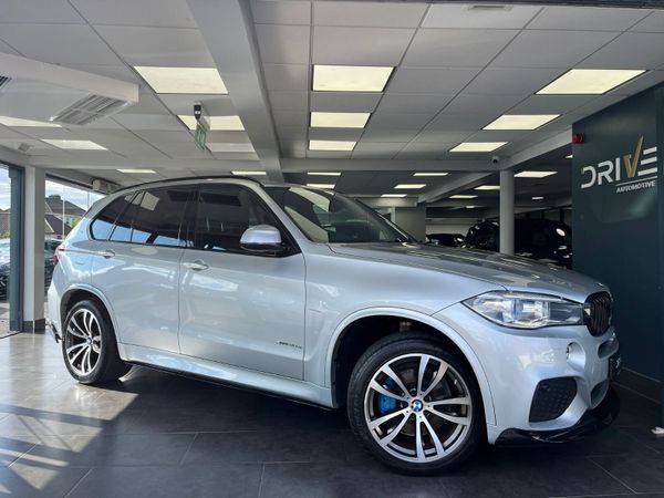 BMW X5 SUV, Petrol Plug-in Hybrid, 2017, Silver