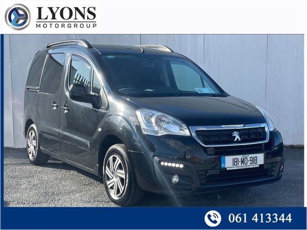 Peugeot Partner MPV, Diesel, 2018, Black