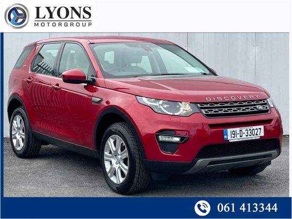 Land Rover Discovery Sport SUV, Diesel, 2019, Red
