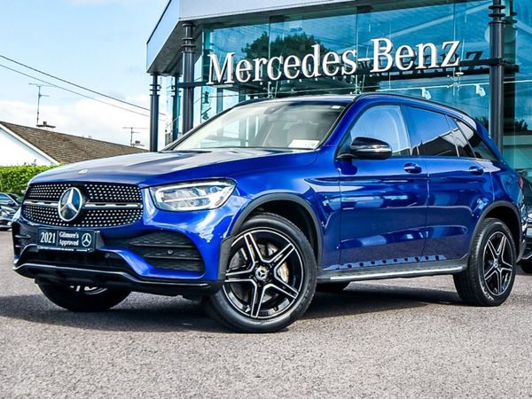 Mercedes-Benz GLC SUV, Diesel Plug-in Hybrid, 2021, Blue