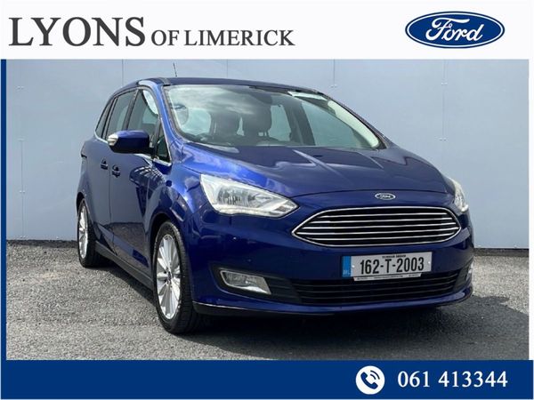 Ford Grand C-Max MPV, Diesel, 2016, Blue