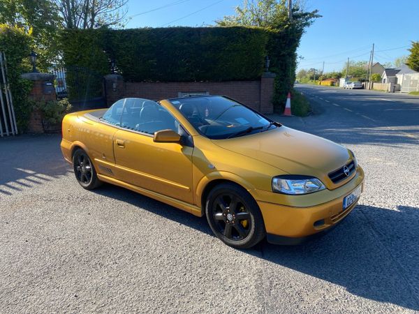 Opel Astra Convertible, Petrol, 2002, Yellow