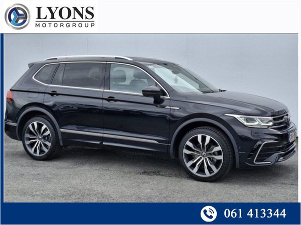 Volkswagen Tiguan Allspace SUV, Diesel, 2023, Black