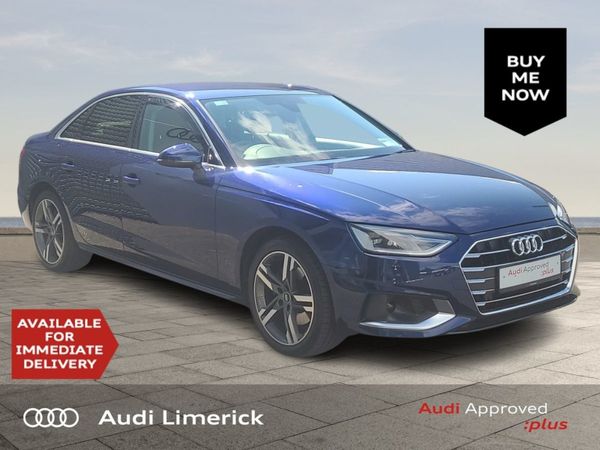 Audi A4 Saloon, Diesel, 2023, Blue