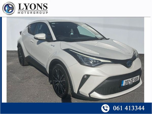 Toyota C-HR Hatchback, Petrol Hybrid, 2020, White