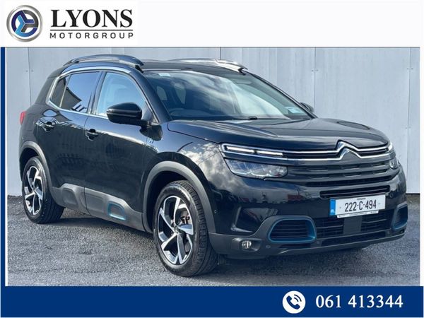 Citroen C5 Aircross Hatchback, Petrol Plug-in Hybrid, 2022, Black