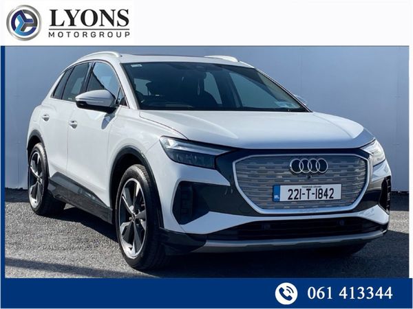 Audi Q4 e-tron SUV, Electric, 2022, White