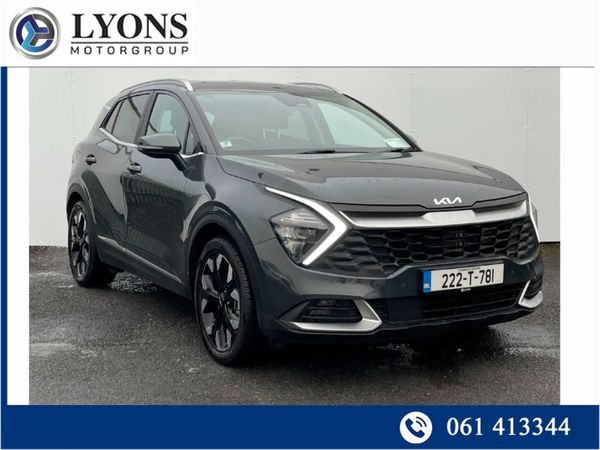 Kia Sportage SUV, Petrol Plug-in Hybrid, 2022, Grey
