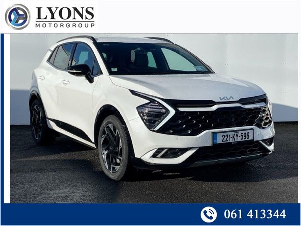 Kia Sportage SUV, Diesel Hybrid, 2022, White